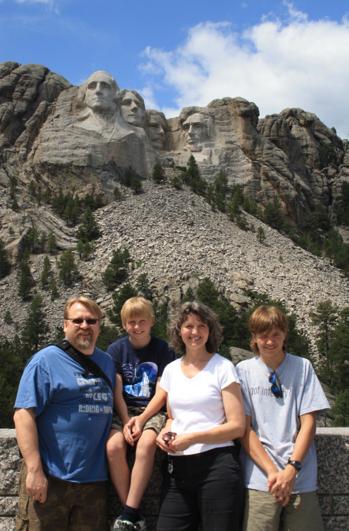 us at Mt Rushmore